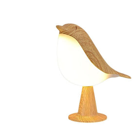 Luminária Difusor de Ambiente Bird de Madeira´- Ilúmine Decor